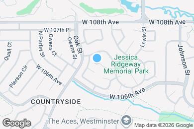 Map image of the property - 10594 W 106th Way