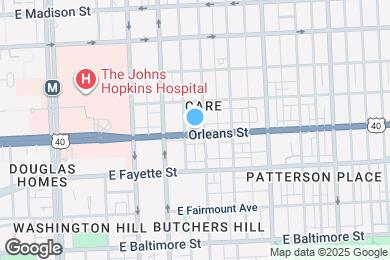 Map image of the property - 2040 Orleans St
