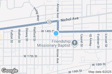 Map image of the property - 1417 Arrow Ave