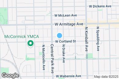 Map image of the property - 3556 W Cortland St