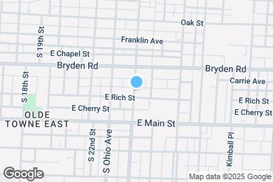 Map image of the property - 310 S Champion Ave