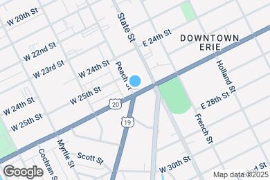 Map image of the property - 2525 Peach St