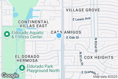 Map image of the property - The 89 on Hayden Apartments
