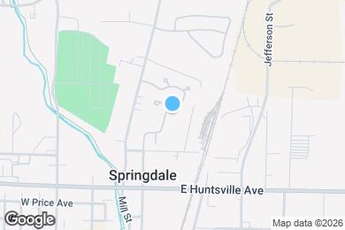 Map image of the property - Mill Creek Apartments
