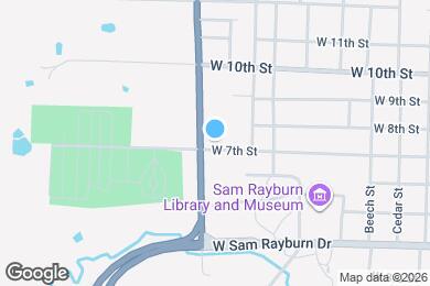 Map image of the property - 1120 W 7th St