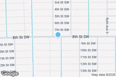 Map image of the property - 3505-3508 8th St SW