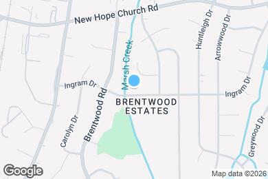 Map image of the property - 3321 Ingram Dr