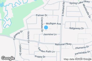 Map image of the property - 3 Calloway Ct
