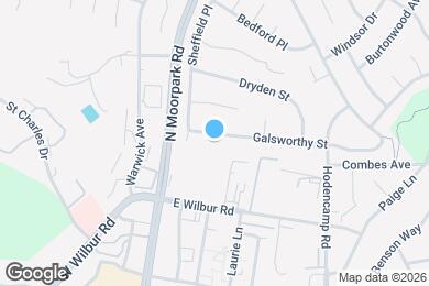 Map image of the property - 148 Galsworthy St