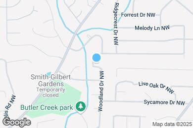 Map image of the property - 2595 Woodland Dr NW