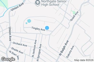 Map image of the property - 512 Carolyn Ave