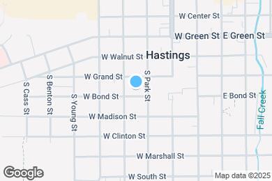 Map image of the property - 421 W Bond St