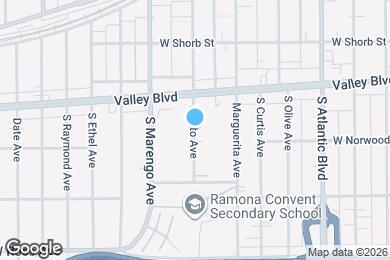 Map image of the property - 1430 Benito Ave