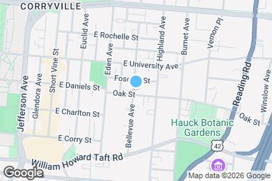 Map image of the property - 232 Oak St