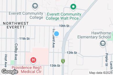 Map image of the property - 1027 Lombard Ave