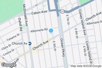 Map image of the property - 312 E 5th St