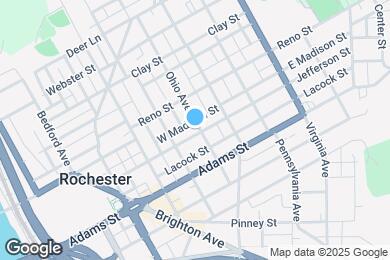 Map image of the property - 350 Jefferson St