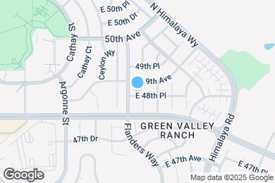 Map image of the property - 19671 E 48th Pl