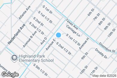 Map image of the property - 608 S 2nd St