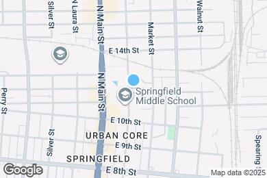 Map image of the property - 111 E 11th St