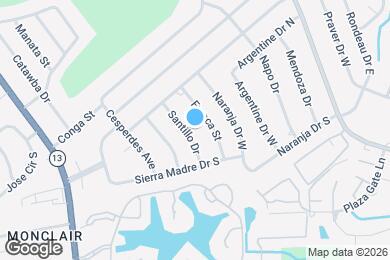 Map image of the property - 8067 Santillo Dr