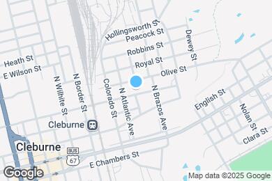 Map image of the property - 609 E Willingham St