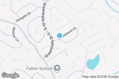 Map image of the property - 1135 Penhurst Dr