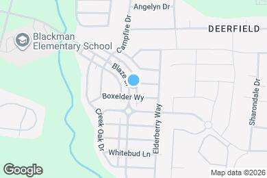 Map image of the property - 3618 Blaze Dr