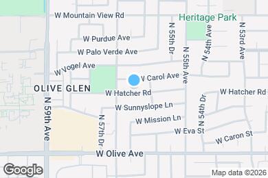 Map image of the property - 5630 W Hatcher Rd