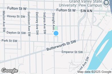 Map image of the property - 142 Straight Ave SW