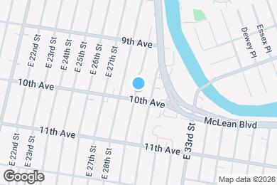 Map image of the property - 347 E 29th St