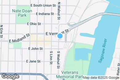 Map image of the property - 104 N Walnut St
