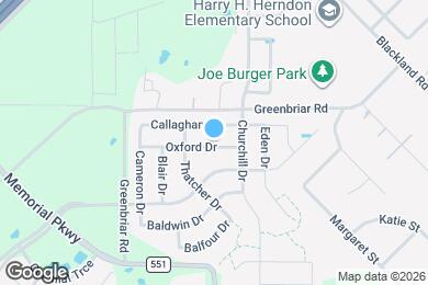 Map image of the property - 260 Oxford Dr