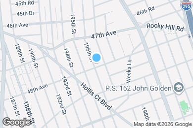 Map image of the property - 47-61 196th St