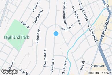 Map image of the property - 317 Ruskin Dr