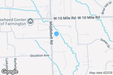 Map image of the property - Lakeview Apartments of Farmington Hills