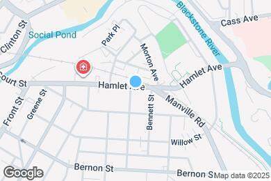 Map image of the property - 89 Hamlet Ave