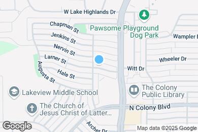 Map image of the property - 4606 Larner St