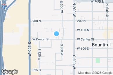 Map image of the property - 324 W Center St