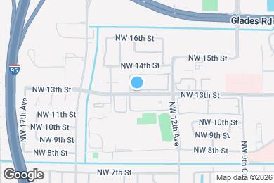 Map image of the property - 1271 NW 13th St