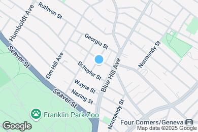 Map image of the property - 32 Hartwell St