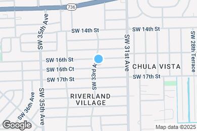 Map image of the property - 1620 SW 33rd Ave
