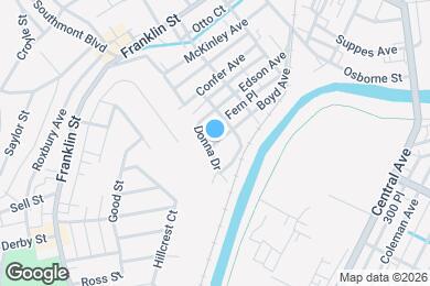 Map image of the property - 1156 Boyd ave