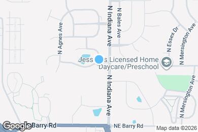 Map image of the property - 3215 NE 88th Terrace