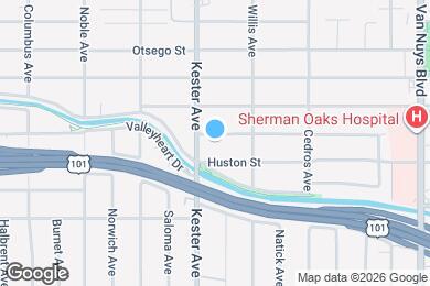 Map image of the property - 14842 Morrison St