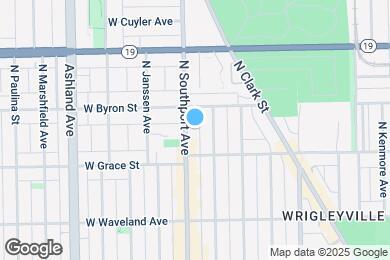 Map image of the property - 3835 N Southport Ave