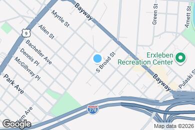 Map image of the property - 749 S Broad St