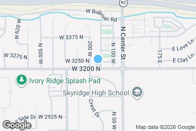 Map image of the property - 3219 N 150 W