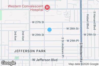 Map image of the property - 2181 W 29th St