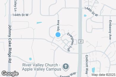 Map image of the property - 14656 Evergreen Trail